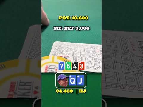 Can I Get This Bluff Through!? @WSOP