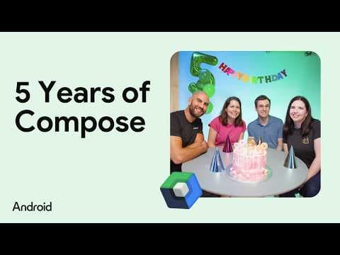 Jetpack Compose 5th-Anniversary: Livestream Birthday Party π