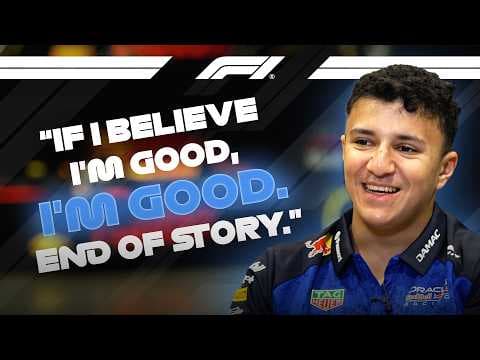 "If I Believe I'm Good. I'm Good." | Exclusive Isack Hadjar Interview