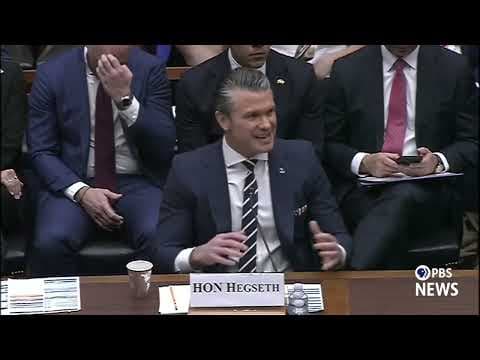 WATCH: Rep. Mills questions Hegseth and Caine in 1st hearing since Iran war’s start