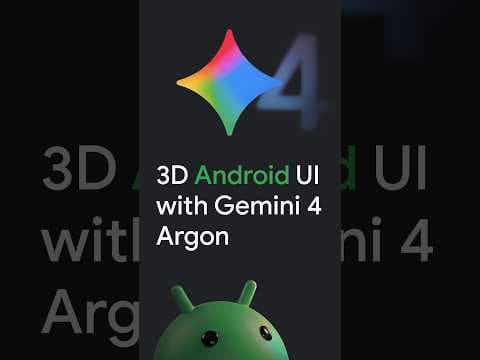 Project Planetarium: 3D Android UI with Gemini 4 Argon