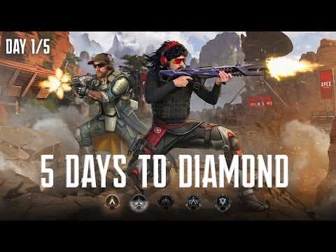 DAY 1 - SILVER I. GOLD TOMORROW | APEX LEGENDS
