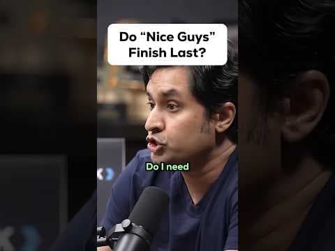 Do Nice Guys Finish Last? @rajshamani