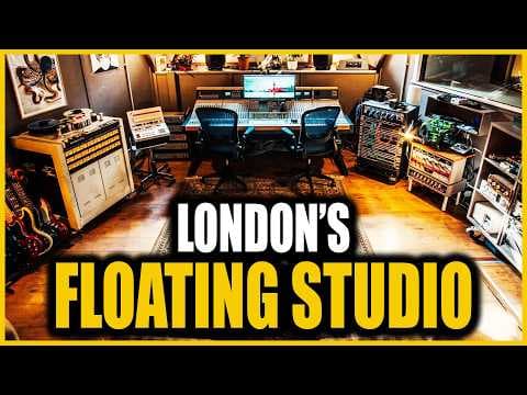 Recording on a 1939 Lightship in London - Lighthouse 95 Studio