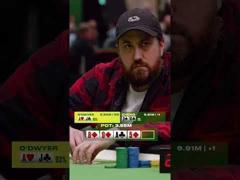 WILL O'Dwyer make it? #IrishOpen #Poker