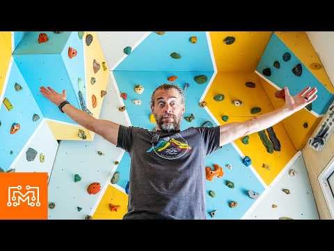 Finally Finishing My Ultimate Climbing Wall