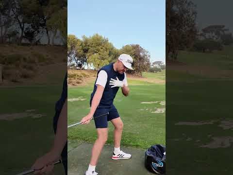 Try The Happy Gilmore Technique #golfswing #golftips