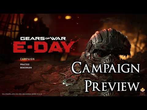 Gear of War: E-Day - Campaign Preview