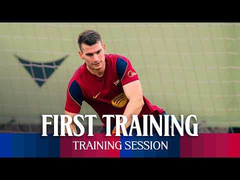 IN SAFE HANDS | LIVAKOVIĆ's FIRST TRAINING with FC BARCELONA 🔵🔴🔒