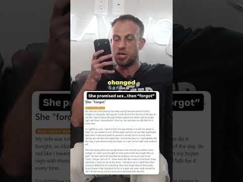 He Thought They Were Having Sex Tonight…