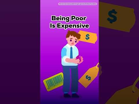 Why Being Poor Is Expensive