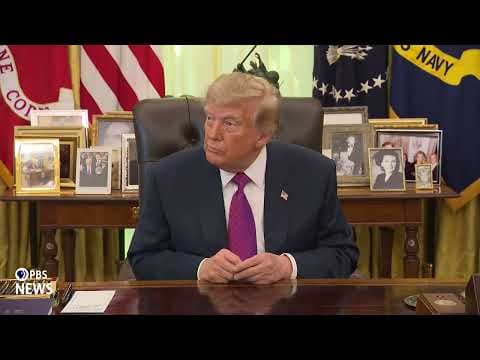 WATCH: Asked why U.S. isn't sanctioning Chinese banks, Trump says 'you don't know if I'm doing it'