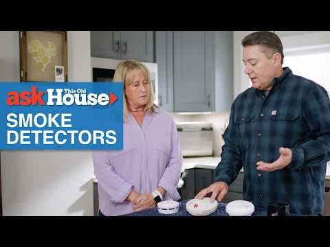 How to Replace Battery Smoke Detectors | Ask This Old House