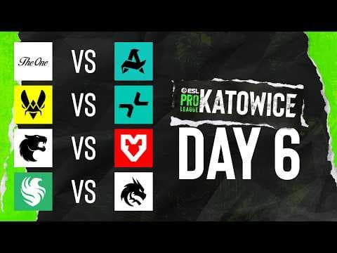 ESL Pro League Season 24 - Day 6 Full show.