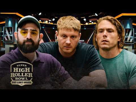 Super High Roller Bowl $100,000 Pot-Limit Omaha | Day 1