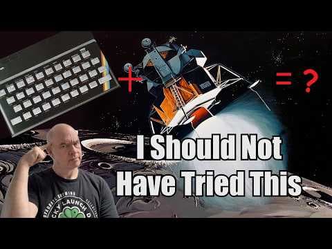 Can My First Computer Fly A Spaceship? 1982 ZX Spectrum Flight Computer