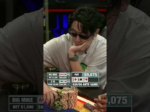 Nut Flush draw Vs Top Set! Who Wins!?