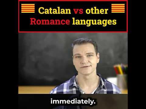 Catalan vs other Romance languages
