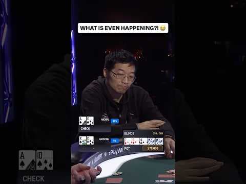 This Poker Hand is BAFFLING 🤣 #poker #casino #pokerhands