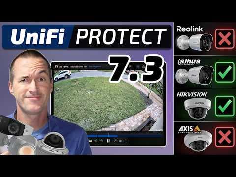 UniFi Protect 7.3 + ONVIF Cameras... Is It Finally Time?