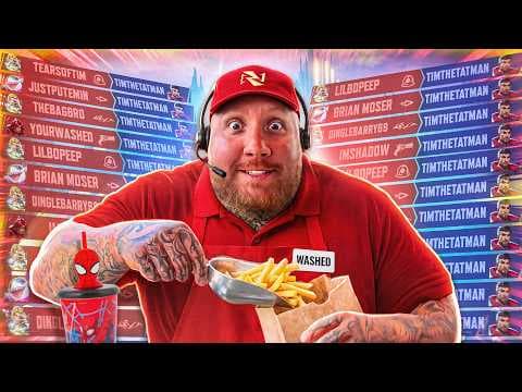 TIMTHETATMAN IS WASHED