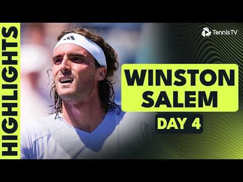 Tsitsipas and Kovacevic Lock Horns, Fery & Darderi Feature | Winston-Salem 2026 Day 4 Highlights