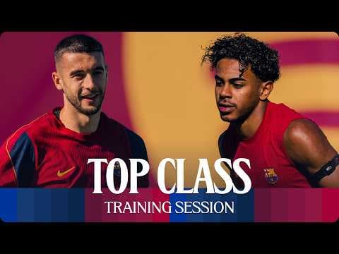 GOALS, SAVES & PURE SHOWTIME | FC Barcelona training Session  🔵🔴