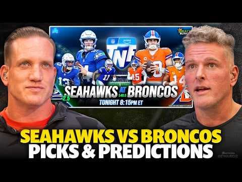 The Pat McAfee Show Makes Its Picks For Seahawks vs Broncos On Thursday Night Football