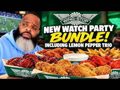 Wingstop Watch Party Bundle Review
