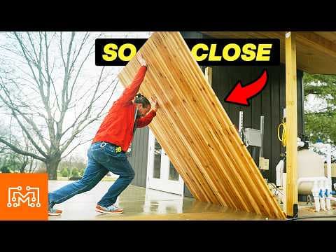 The Final Touches on The Pool House Build