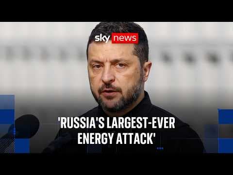 Zelenskyy warns of blackouts as British troops prepare for military exercises in Poland