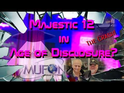 MUFON Presents: MUFON's Greg Cisko Hall of Mirrors- MJ 12, Lue Elizondo's cycle crash and Spielberg.
