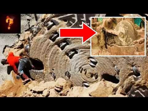 Massive Ancient Stone-Cutting Machine Exposed?! 🤯