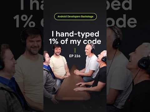 Are you still typing code?