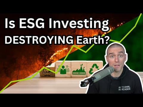 Why ESG Investing May Be Doing More Harm Than Good