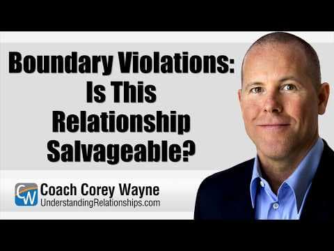 Boundary Violations: Is This Relationship Salvageable?