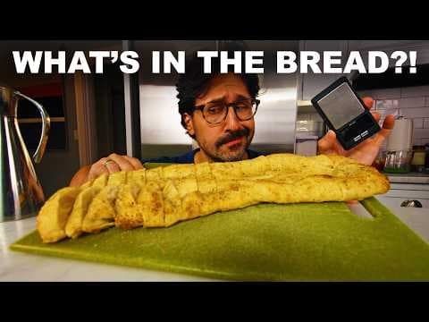 Pizza bread (with MEASUREMENTS?!)