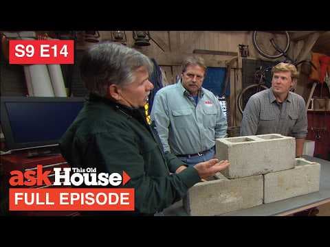 ASK This Old House | Bathroom Sink, Concrete Wall (S9 E14) FULL EPISODE