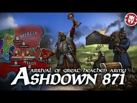 Battle of Ashdown 871 - Vikings Invade Britain ANIMATED DOCUMENTARY