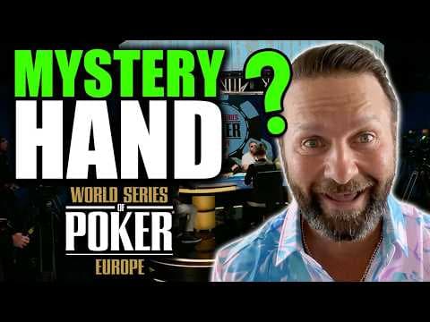 Can YOU GUESS this MYSTERY HAND? World Series of Poker Europe Day 3 Hand Breakdowns