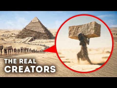 The Pyramids Were NOT Built by Egyptians, New Study Suggests