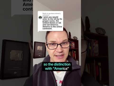 Don't call the USA "America"