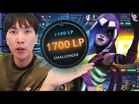 this is how I hit 1700LP playing only Jinx