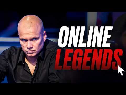 when ONLINE POKER LEGENDS meet LIVE 🤯