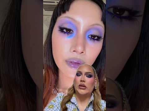trying a magical BLUE highlighter! 😱💙