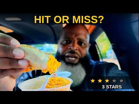 Reviewing ALL THE NEW Taco Bell Items that Just Dropped!