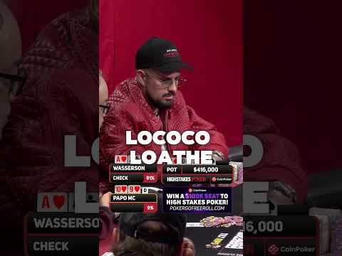 ACES IN TROUBLE ON HIGH STAKES POKER?