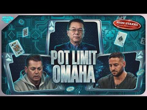 Dr. H, Francisco & Henry Play POT LIMIT OMAHA - Commentary by Charlie Wilmoth