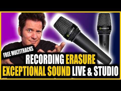 Recreating Erasure's A Little Respect with the Lewitt MTP 5