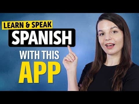 The Only App That Teaches You Spanish Through Conversations
